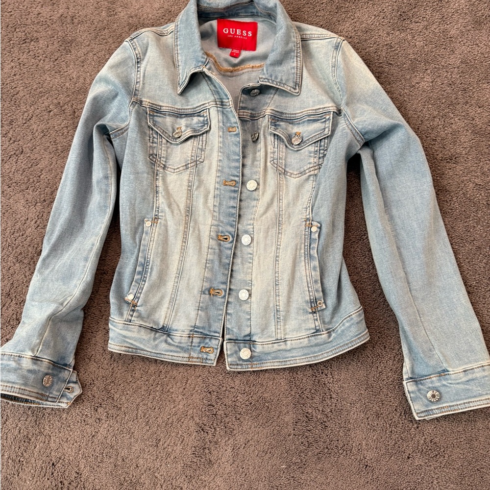 GUESS Classic Light Blue Jean Jacket